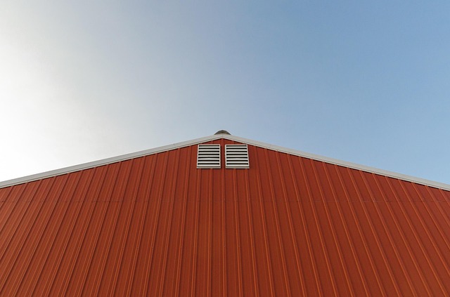 Steel roof