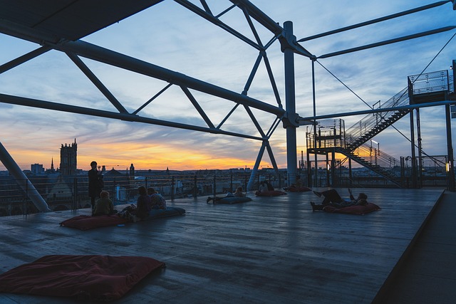 Steel roof installation