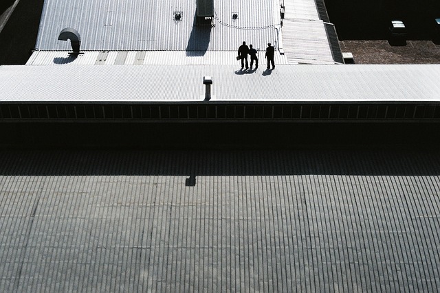 Steel roof