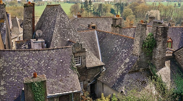 slate roof