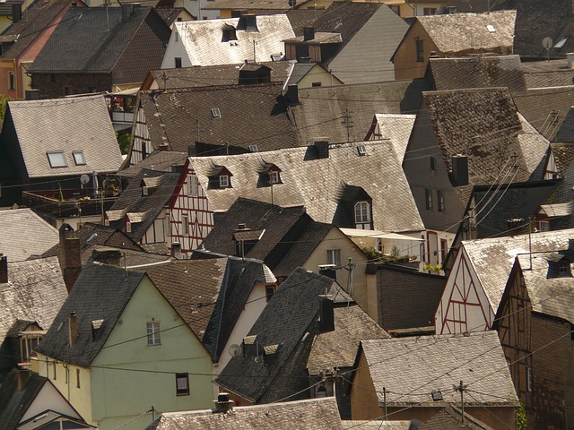 slate roof